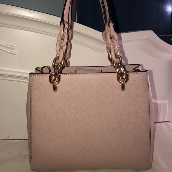 Pink Michael Kors Cynthia Saffiano Small - Picture 4 of 8
